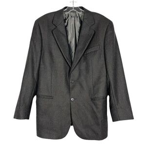 Giorgio Armani Black Label Wool Blazer Jacket